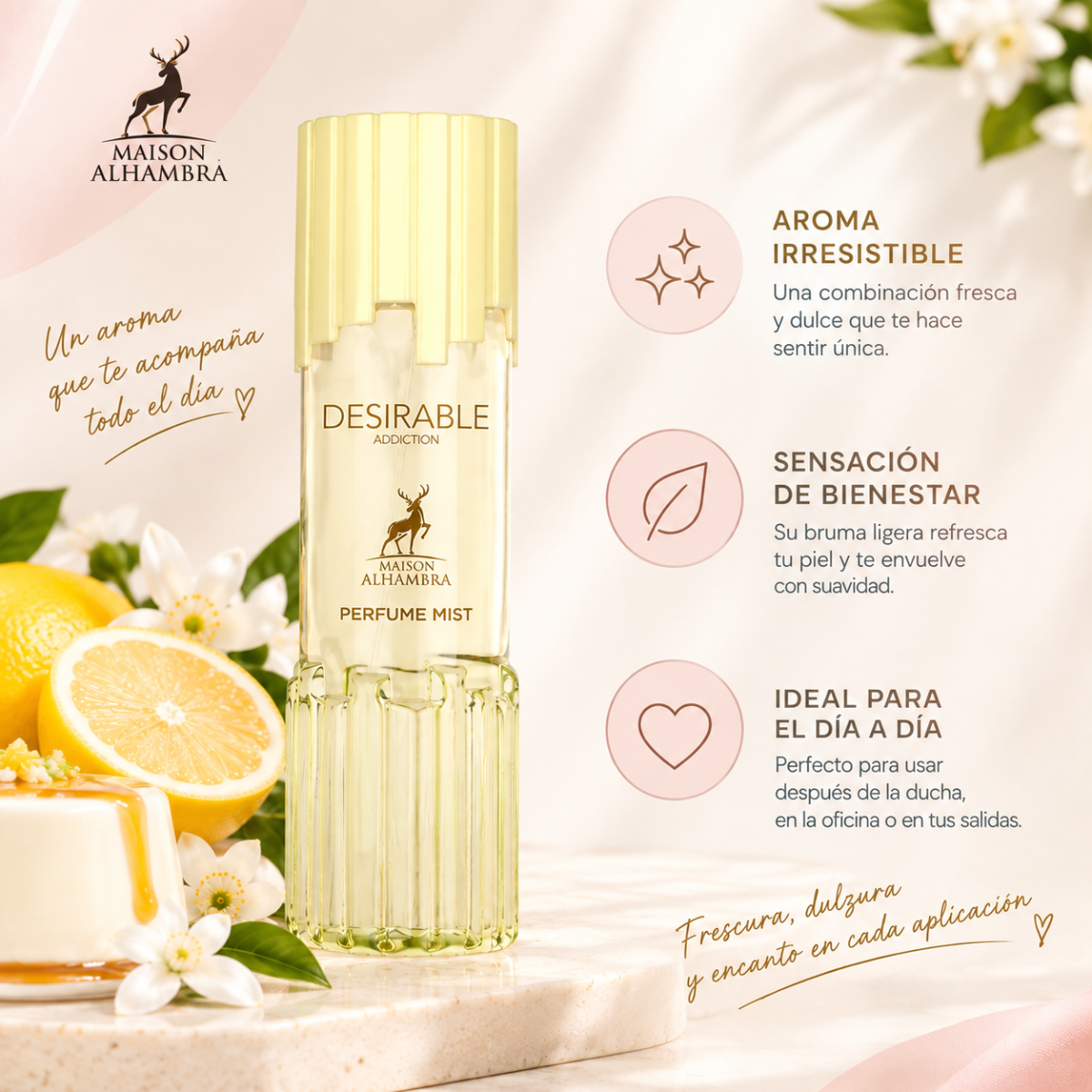 Desirable Addiction Maison Alhambra Body Mist Splash 250 ml