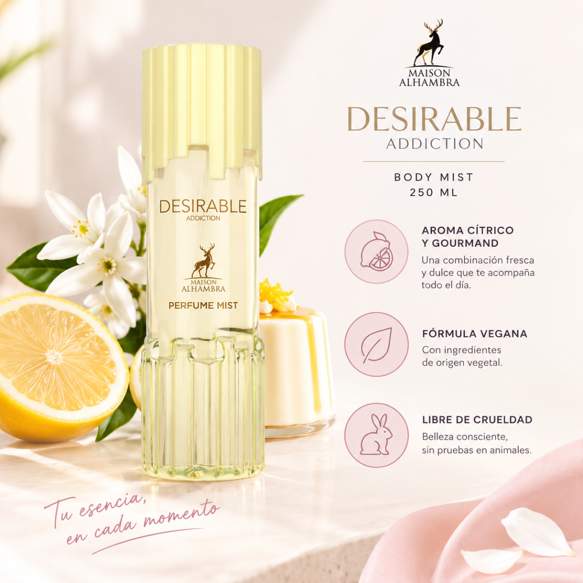 Desirable Addiction Maison Alhambra Body Mist Splash 250 ml