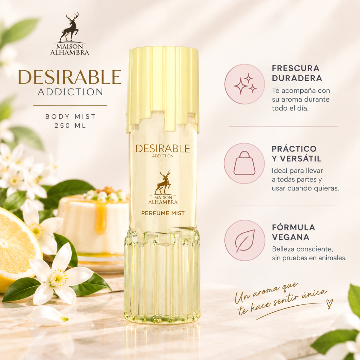 Desirable Addiction Maison Alhambra Body Mist Splash 250 ml
